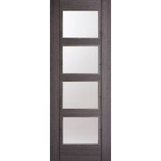 L Interior Doors LPD Vancouver Solid Core Prefinished Interior Door L (x190cm)