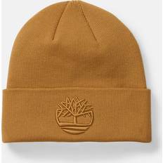 Women - Yellow Headgear Timberland tan tonal 3d beanie Tan OSFM