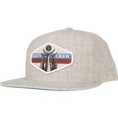 Salty Crew Men's Oatmeal High Tail Snapback Hat