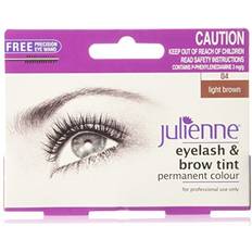 Cream Eyebrow & Eyelash Tints Julienne eyelash & eyebrow tint permanent dye light brown