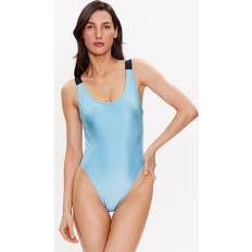 Calvin Klein Swimwear Badeanzug KW0KW01996 Blau