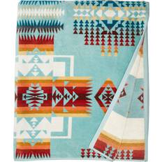 Multicoloured Bath Towels Pendleton Jacquard Aqua Bath Towel Multicolour