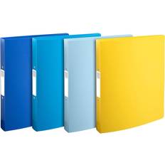 Exacompta Recycled Plastic Ring Binders 4-pack