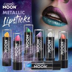 Smiffys Cosmic Moon Metallic Lipstick, Red