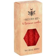 Something Different Pack of 6 Red Beeswax Spell Candle