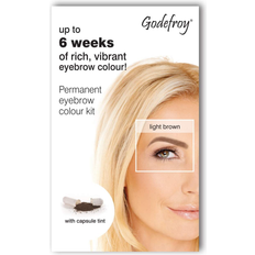 Grey Eyebrow & Eyelash Tints Godefroy Instant Eyebrow Tint Blister Light Brown Blister