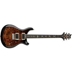 PRS Electric Guitar PRS SE Custom 24 Quilt, Black Gold Sunburst