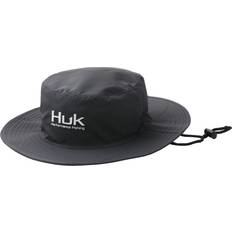 Huk Men's Graphite Solid Boonie Bucket Hat