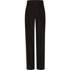 Men - XXXS Trousers & Shorts Dolce & Gabbana Tailored shantung silk and cotton pants