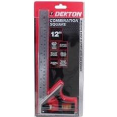 Dekton Dekton Combination 12 300mm Measuring Set Level Adjustable Ruler combination measuring set level dekton adjustable Carpenter's Square