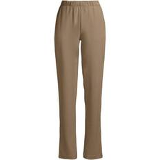 Lands' End Women Trousers Lands' End Women Sport Knit Rich Camel Regular