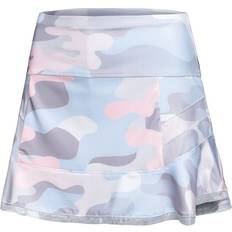 Lucky in Love Camo Play Skirt Women light_blue