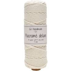 Go Handmade Macramé Deluxe, 3mm Natural