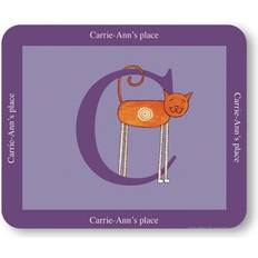 Little Folk Personalised Cat Alphabet Placemat Target the Little Cat