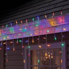 Gold String Lights Celebrations 9086246 Mini Icicle Christmas Fairy Light