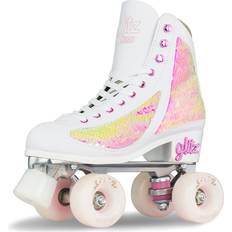 Crazy Skates Crazy Skates Glitz Adjustable Roller Skates For Women And Girls Adjustable To Fit Sizes Pearl Pearl