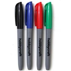 Hobbycraft Classic Permanent Markers 4 Pack