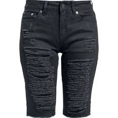 Forplay Distressed shorts Shorts black