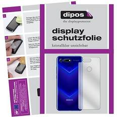 Dipos 2x screen protector for honor view 20 back protection crystal clear