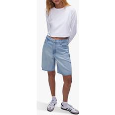 Good American 90s Bermuda Shorts, Indigo 473