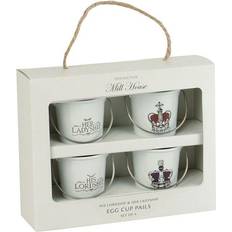 Eddingtons Set of 4 Lord Lady Egg