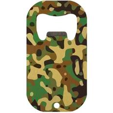 Green Bottle Openers Grindstore Camo Mini Bar Blade Bottle Opener