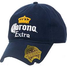 BioWorld Corona Beer Crown embroidered Logo Plain Blue Adjustable snapback Unisex Hat for Men Women