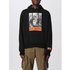 Heron Preston Logo Hoodie Black