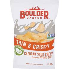 Boulder Canyon Avocado Oil Crispy Potato Chips Cheddar