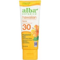 Alba Botanica Hawaiian Face Sunscreen SPF 30 Fragrance Free