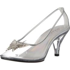 Ellie Translucent Princess Shoes Transparent/Gray