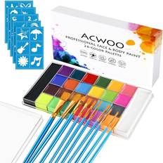 ACWOO Face Body Paint 26 Colors Palette