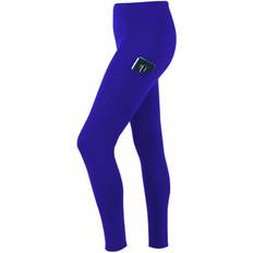 Flo Women's Tummy Control Sports Yoga Pants Blue