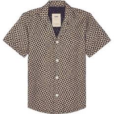 Oas Puzzle Cuba Terry Shirt in Blue Blue