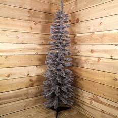 SnowTime 5ft 150cm Wrapped Pencil Christmas Tree