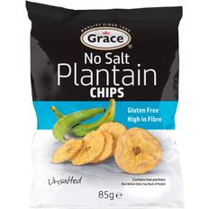 Grace Plantain Chips No Salt 85g