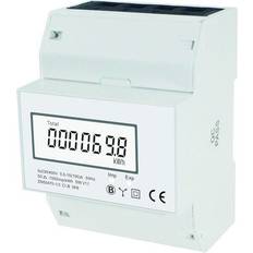 White Power Consumption Meters PDSZDMID 100 Drehstromzähler digital MID