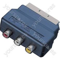 Electrovision Good quality scart adaptor scart plug audio