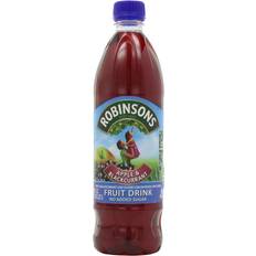 Britvic Robinson's Fruit Drink, Apple & Blackcurrant, No Added Sugar, 1-Liter