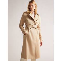 Ted Baker Outerwear Ted Baker Robbii Double Trench Coat, Neutral