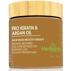 Herbishh Argan Hair Mask-Deep Conditioning & Hydration For Healthier very