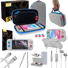 Orzly Orzly Switch Lite Accessories Bundle - Case & Screen Protector Lite