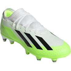 Adidas Soft Ground (SG) - Textile Football Shoes adidas X Crazyfast.3 Soft Ground - Cloud White/Core Black/Lucid Lemon