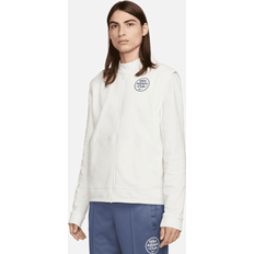Nike Cotton Vests Nike Sportswear Men's Fleece Gilet White