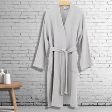 Linum Home Textiles 100% Turkish Cotton Bathrobe, 19.0 W in Wayfair Multi Color