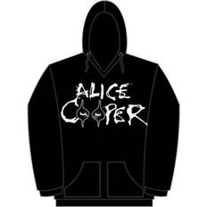 Sportswear Garment - Unisex Jumpers ROCK OFF Alice cooper eyes logo hoodie hooded top