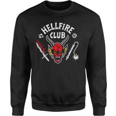 Stranger Things Hellfire Club Vintage Sweatshirt Black