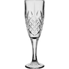 Premier Housewares Champagne Glasses Premier Housewares Set of four Beaufort Crystal Champagne Glass 4pcs
