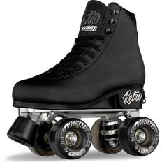 Crazy Skates Crazy Skates Retro Adjustable Roller Skates Adjusts To Fit Sizes Black Black