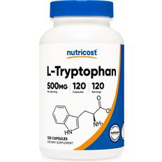 Nutricost L-Tryptophan, 500 mg, 120